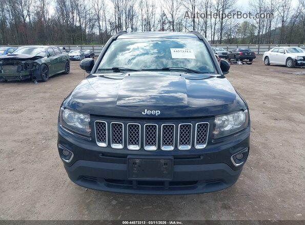 1C4NJDEB8HD177744 2017 JEEP COMPASS Черный Вид щитка приборов