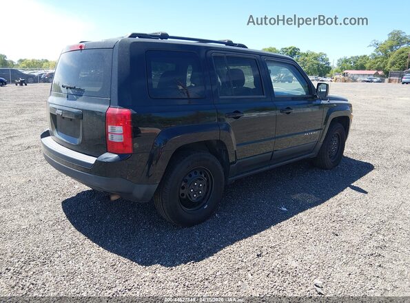 1C4NJPBA7HD115829 2017 JEEP PATRIOT Black Задня права чверть