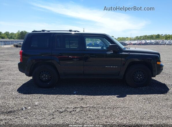 1C4NJPBA7HD115829 2017 JEEP PATRIOT Black Панорамний вид салону 360°