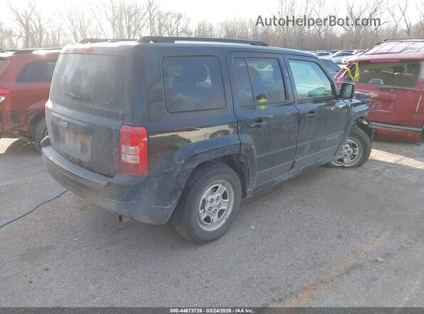 1C4NJPBA9GD575539 2016 JEEP PATRIOT Black უკანა მარჯვენა