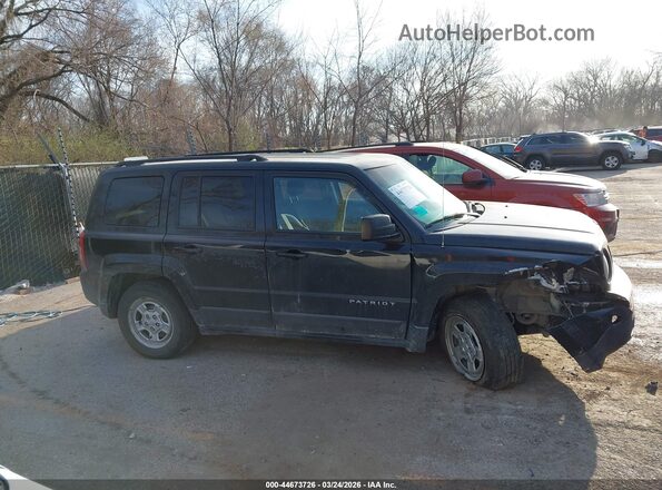 1C4NJPBA9GD575539 2016 JEEP PATRIOT Black უკანა სალონის ხედი