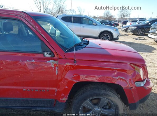 1C4NJPBA9GD803846 2016 JEEP PATRIOT Red Dashboard view