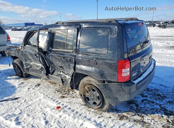 1C4NJRBB4GD673348 2016 JEEP PATRIOT Black Задня ліва чверть
