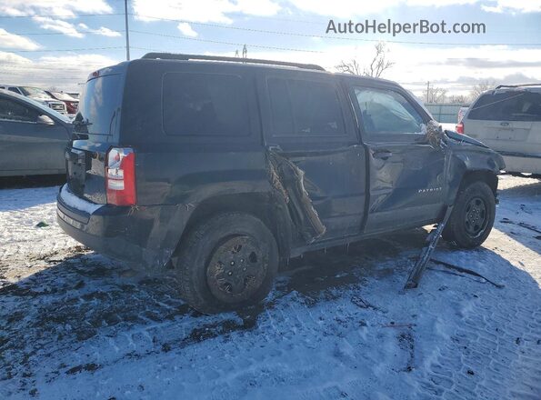 1C4NJRBB4GD673348 2016 JEEP PATRIOT Black Задня права чверть