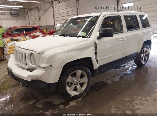 1C4NJRFB8GD505657 2016 JEEP PATRIOT Белый Передняя левая четверть