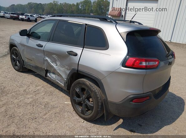 1C4PJLAB3HW549147 2017 JEEP CHEROKEE Gray Tył lewy