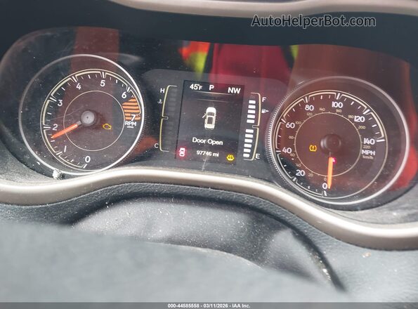 1C4PJLAB5HW617383 2017 JEEP CHEROKEE Черный Вид задних сидений