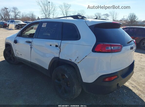 1C4PJLAB8HW613506 2017 JEEP CHEROKEE White უკანა მარცხენა