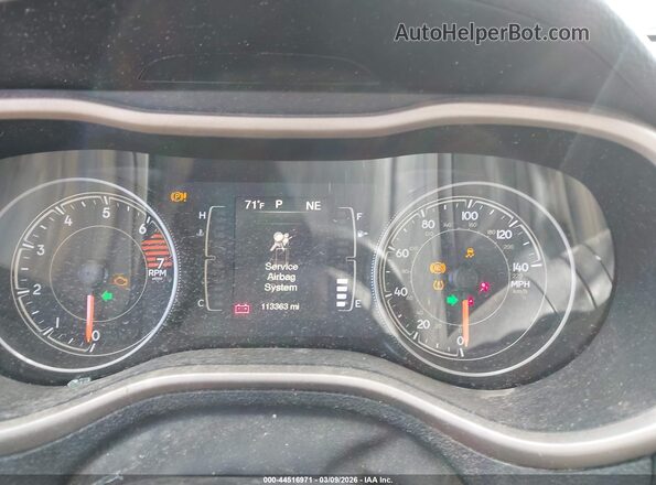 1C4PJLAB8HW613506 2017 JEEP CHEROKEE White უკანა სავარძლების ხედი