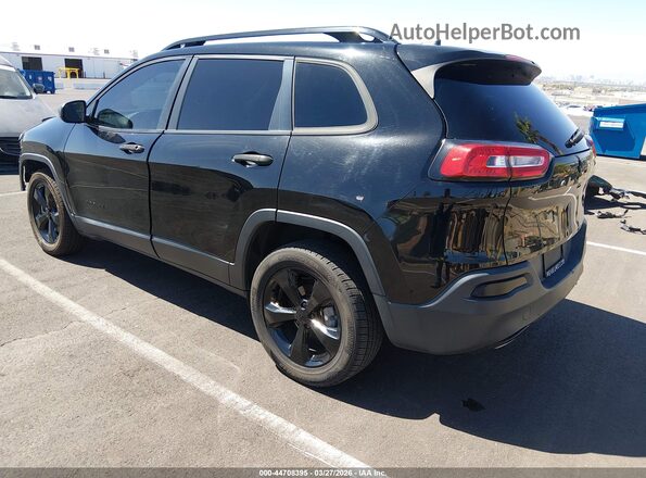 1C4PJLAB8HW654766 2017 JEEP CHEROKEE Black Tył lewy