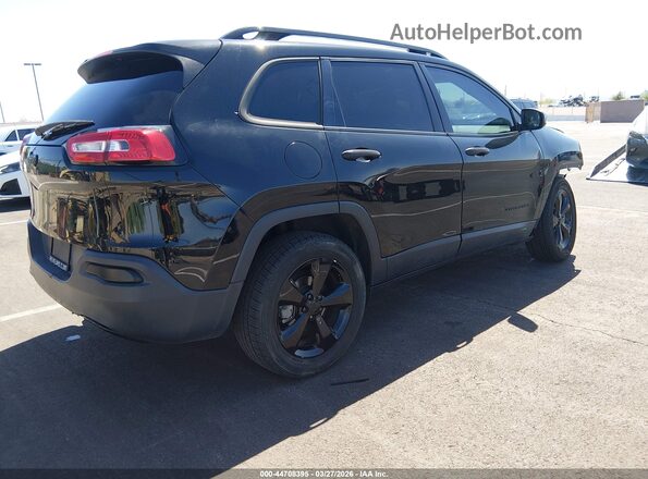 1C4PJLAB8HW654766 2017 JEEP CHEROKEE Black Tył prawy