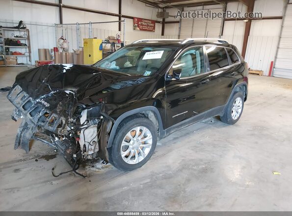 1C4PJLCB0KD246956 2019 JEEP CHEROKEE Black Передня ліва чверть