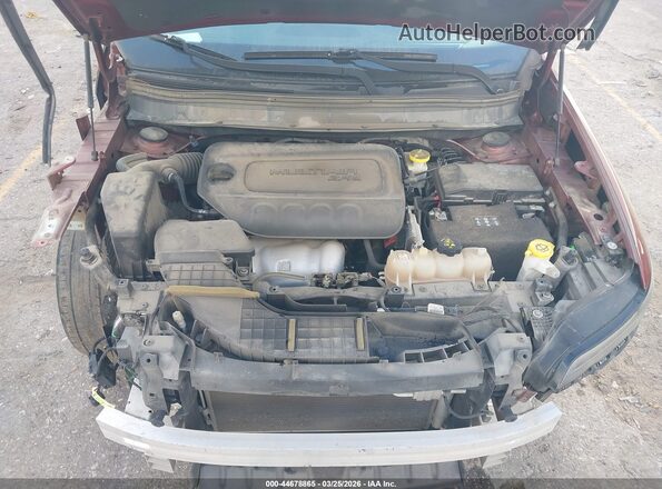 1C4PJLCB0KD264387 2019 JEEP CHEROKEE Maroon Вид ззаду