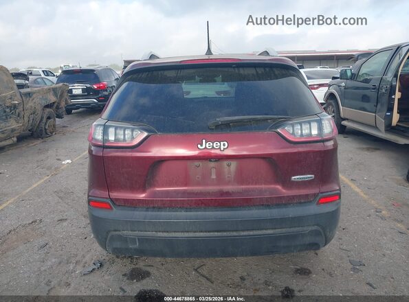 1C4PJLCB0KD264387 2019 JEEP CHEROKEE Maroon 