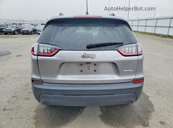 1C4PJLCB0MD164602 2021 JEEP CHEROKEE Silver Вид ззаду