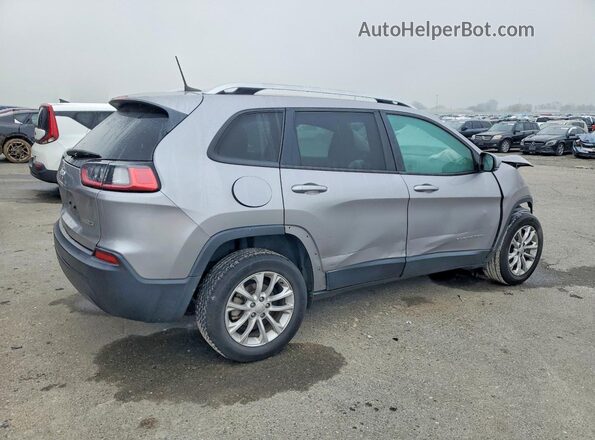 1C4PJLCB0MD164602 2021 JEEP CHEROKEE Silver Задня права чверть