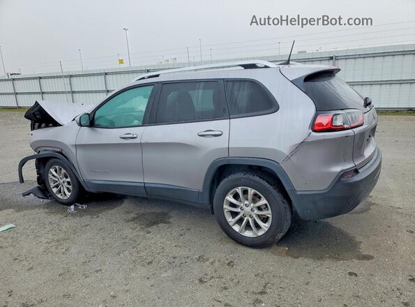 1C4PJLCB0MD164602 2021 JEEP CHEROKEE Silver Задня ліва чверть