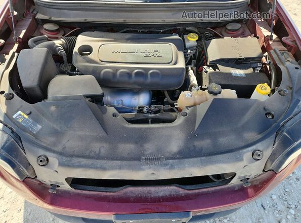 1C4PJLCB1MD155942 2021 JEEP CHEROKEE Red Vista del compartimento del motor