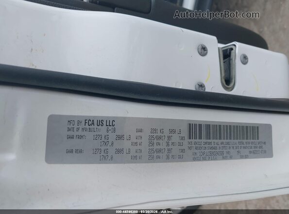 1C4PJLCB2KD242326 2019 JEEP CHEROKEE White ძრავის განყოფილების ხედი