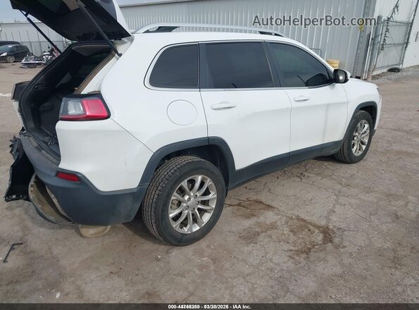 1C4PJLCB2KD242326 2019 JEEP CHEROKEE White უკანა მარჯვენა