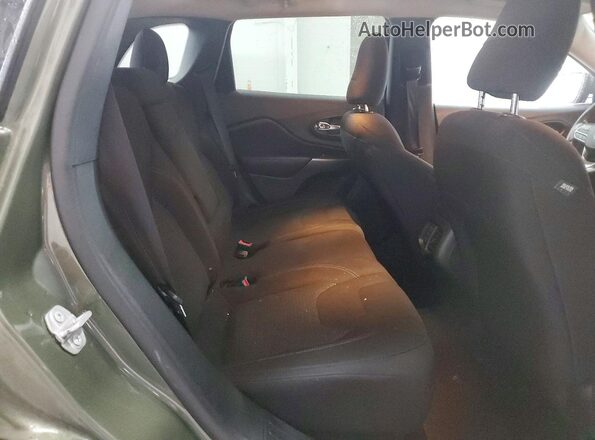 1C4PJLCB2KD327585 2019 JEEP CHEROKEE Зеленый Вид задней части салона