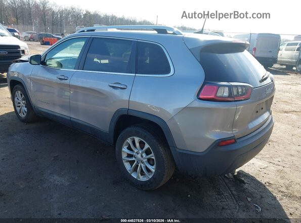 1C4PJLCB3KD470853 2019 JEEP CHEROKEE Silver უკანა მარცხენა