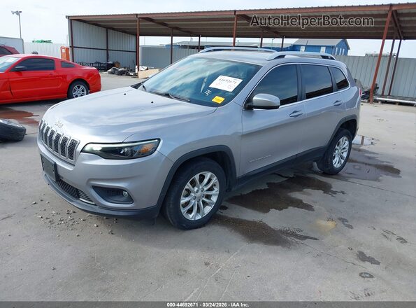 1C4PJLCB4KD485300 2019 JEEP CHEROKEE Gray Front left