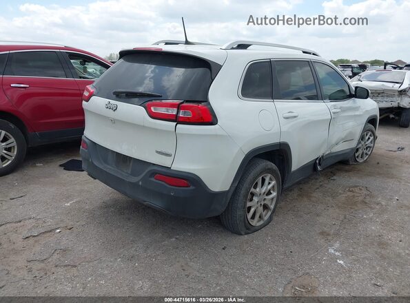 1C4PJLCB5HW650106 2017 JEEP CHEROKEE White Задня права чверть