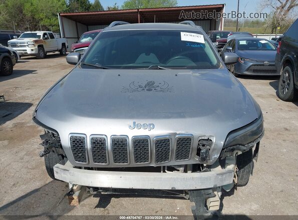 1C4PJLCB6KD171812 2019 JEEP CHEROKEE Silver Սալոնի հետևի տեսք