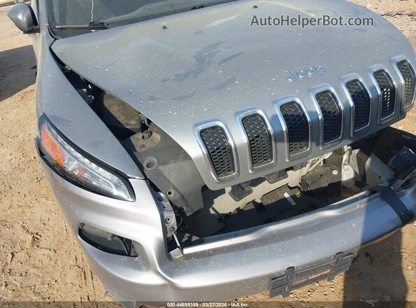 1C4PJLCBXHW573880 2017 JEEP CHEROKEE Silver წინა ხედი