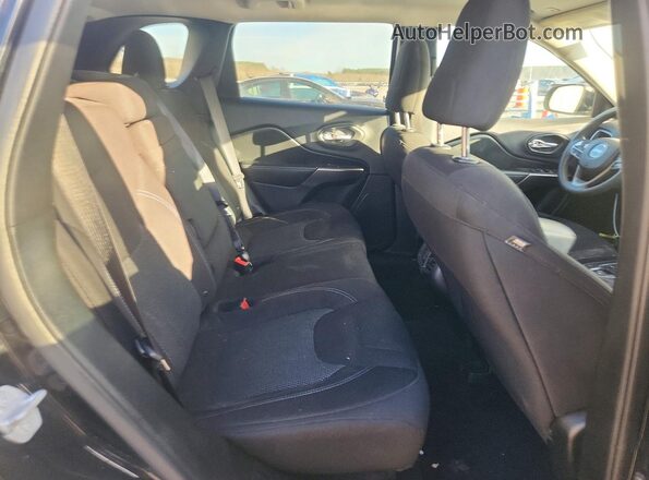 1C4PJLCBXKD249346 2019 JEEP CHEROKEE Черный Вид задней части салона