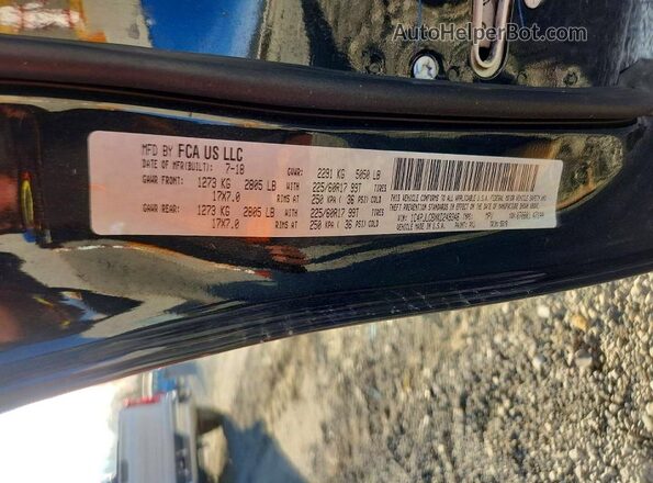 1C4PJLCBXKD249346 2019 JEEP CHEROKEE Черный Вид наклейки с VIN-кодом