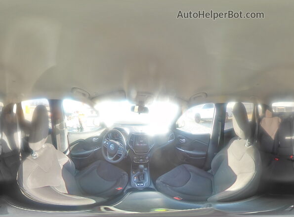 1C4PJLCBXKD249346 2019 JEEP CHEROKEE Черный Панорамный вид салона 360°