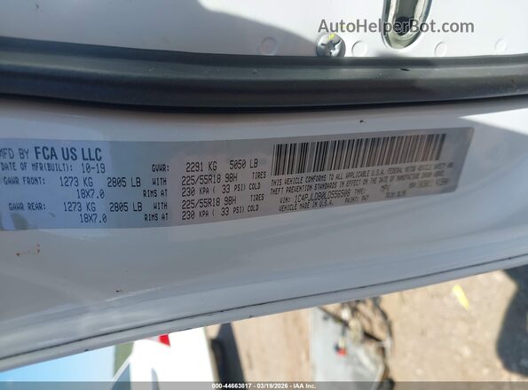 1C4PJLDB0LD556508 2020 JEEP CHEROKEE White Вид підкапотного простору