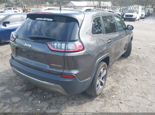 1C4PJLDB2KD377398 2019 JEEP CHEROKEE Gray Tył prawy