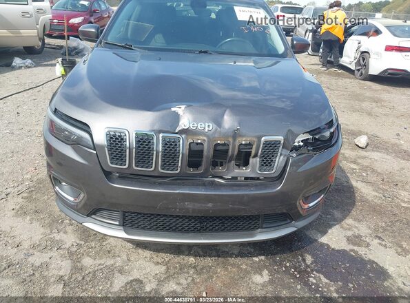1C4PJLDB2KD377398 2019 JEEP CHEROKEE Gray Widok z przodu