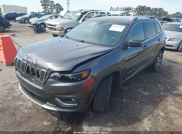 1C4PJLDB2KD377398 2019 JEEP CHEROKEE Gray Przód lewy