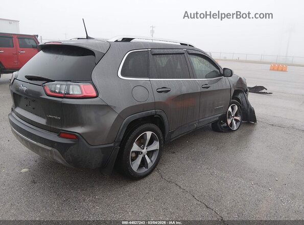 1C4PJLDB3KD190641 2019 JEEP CHEROKEE Gray Rear right