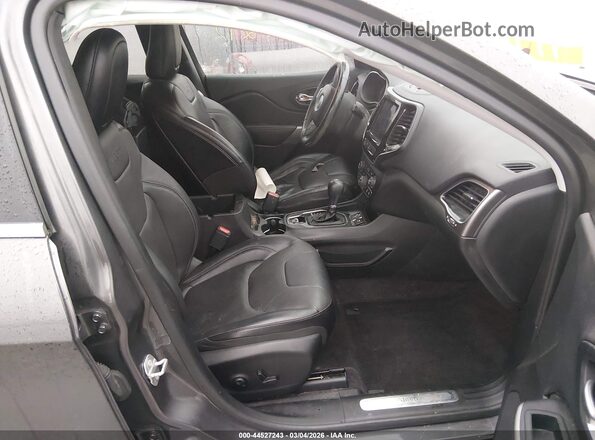 1C4PJLDB3KD190641 2019 JEEP CHEROKEE Gray Front interior view