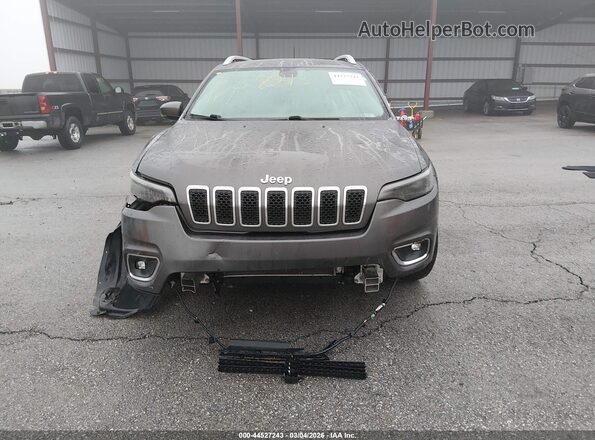 1C4PJLDB3KD190641 2019 JEEP CHEROKEE Gray Instrument cluster view