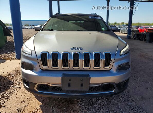 1C4PJLDB4GW239356 2016 JEEP CHEROKEE Silver Вид спереду