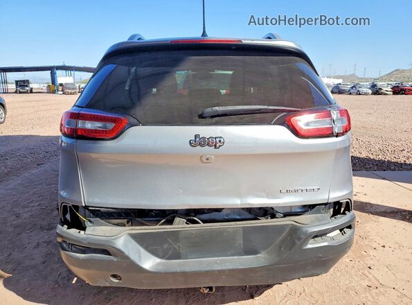 1C4PJLDB4GW239356 2016 JEEP CHEROKEE Silver Вид ззаду