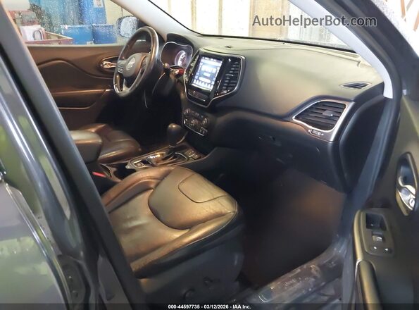 1C4PJLDB6LD599993 2020 JEEP CHEROKEE Gray Widok wnętrza z przodu
