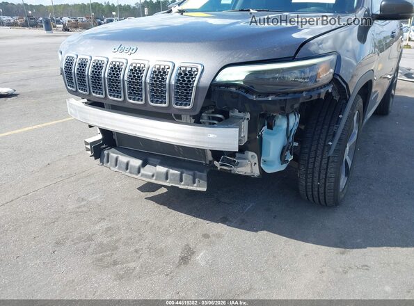 1C4PJLDBXKD376855 2019 JEEP CHEROKEE Gray Вид спереду