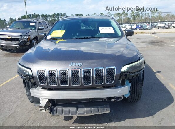 1C4PJLDBXKD376855 2019 JEEP CHEROKEE Gray Вид задньої частини салону