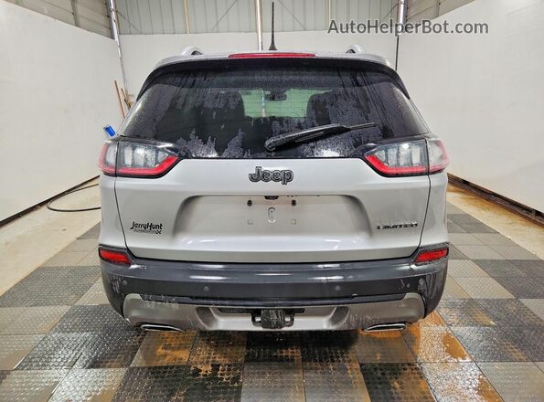 1C4PJLDX8KD308212 2019 JEEP CHEROKEE Серебряный Вид сзади