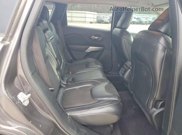 1C4PJLLB3JD552029 2018 JEEP CHEROKEE Gray უკანა სავარძლების ხედი