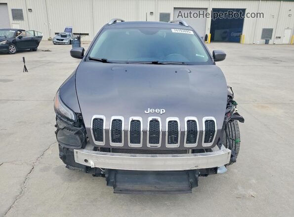 1C4PJLLB3JD552029 2018 JEEP CHEROKEE Gray წინა ხედი