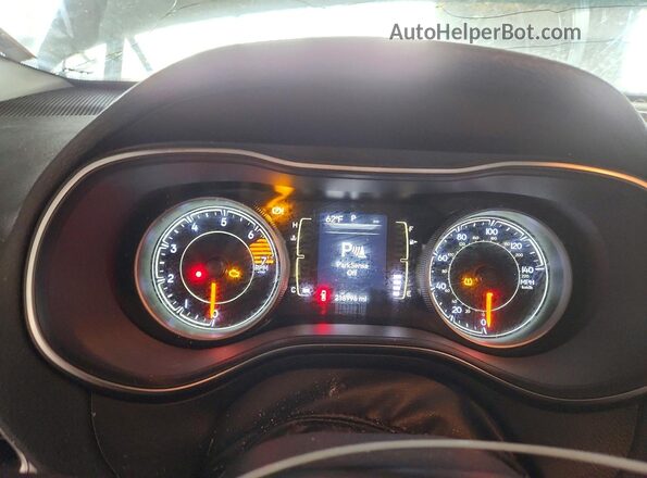 1C4PJLLB3KD316398 2019 JEEP CHEROKEE White Vista del cuadro de instrumentos