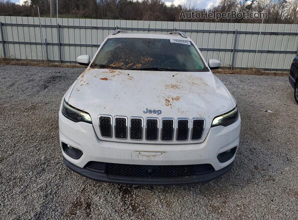1C4PJLLB3MD218202 2021 JEEP CHEROKEE White Front view